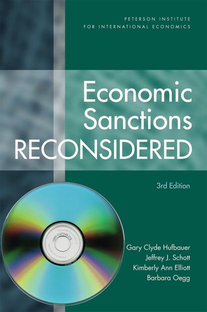 Economic Sanctions Reconsidered, 3rd edition (hardcover plus CD-ROM) 