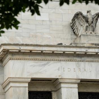 A general view of the US Federal Reserve Marriner S. Eccles building, in Washington, DC. Picture taken on Monday, May 27, 2024. 
