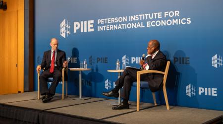 Goolsbee and Ferguson at PIIE, September 28, 2023