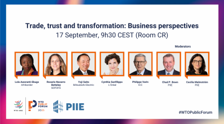 Trade, trust, and transformation: Business perspectives
