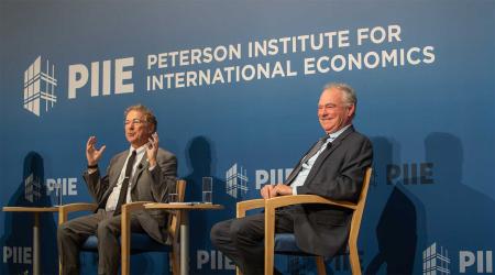 Congress's role in the trade war: A bipartisan conversation with Senators Kaine and Paul