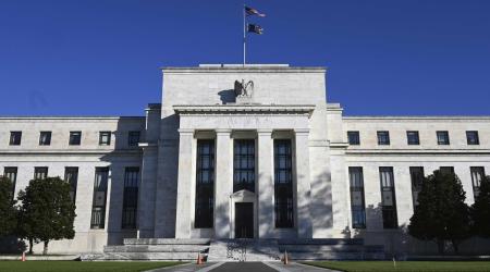 The Federal Reserve building is pictured in Washington, DC on Nov. 3, 2021.