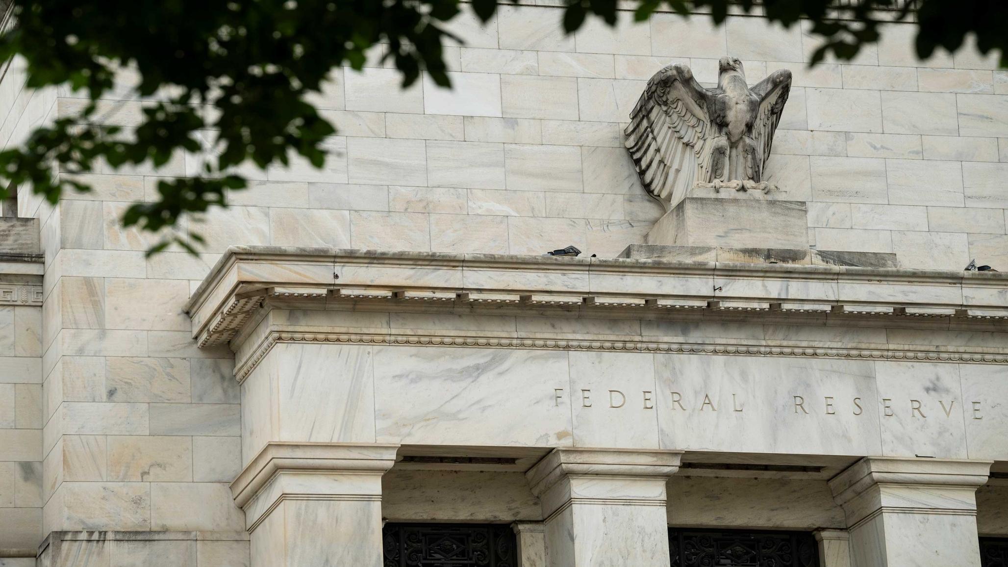 A general view of the US Federal Reserve Marriner S. Eccles building, in Washington, DC. Picture taken on Monday, May 27, 2024. 