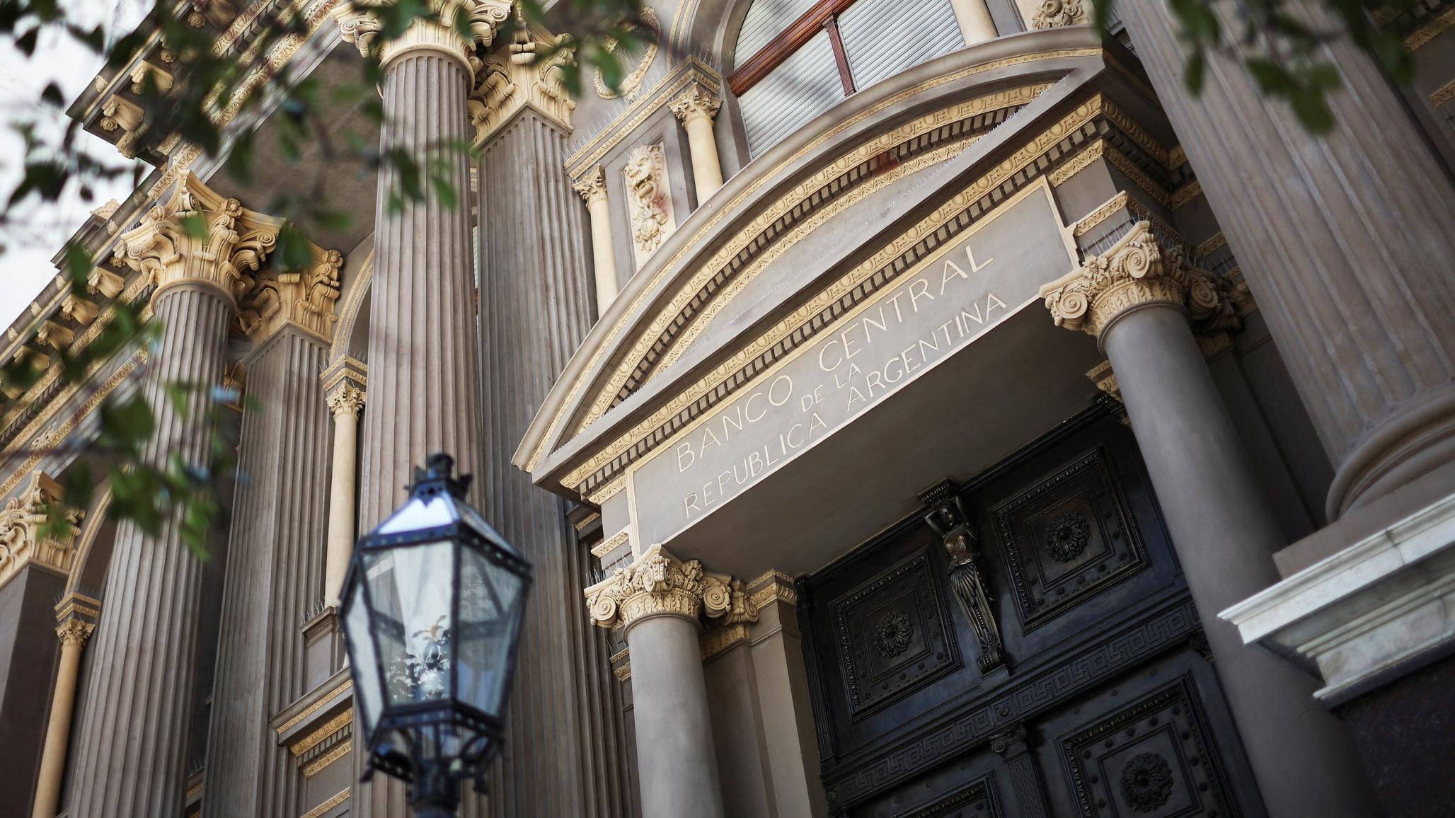 Argentina's Central Bank is pictured in Buenos Aires, Argentina. Photo taken on January 31, 2025. 