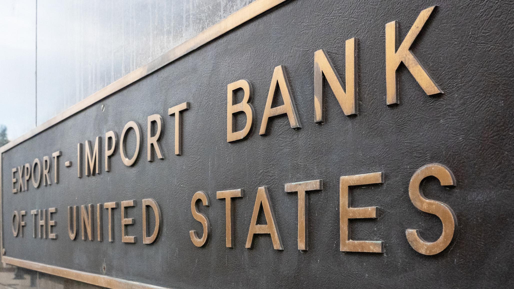 The Import-Export Bank of the United States in Washington, ,DC. September 2025.