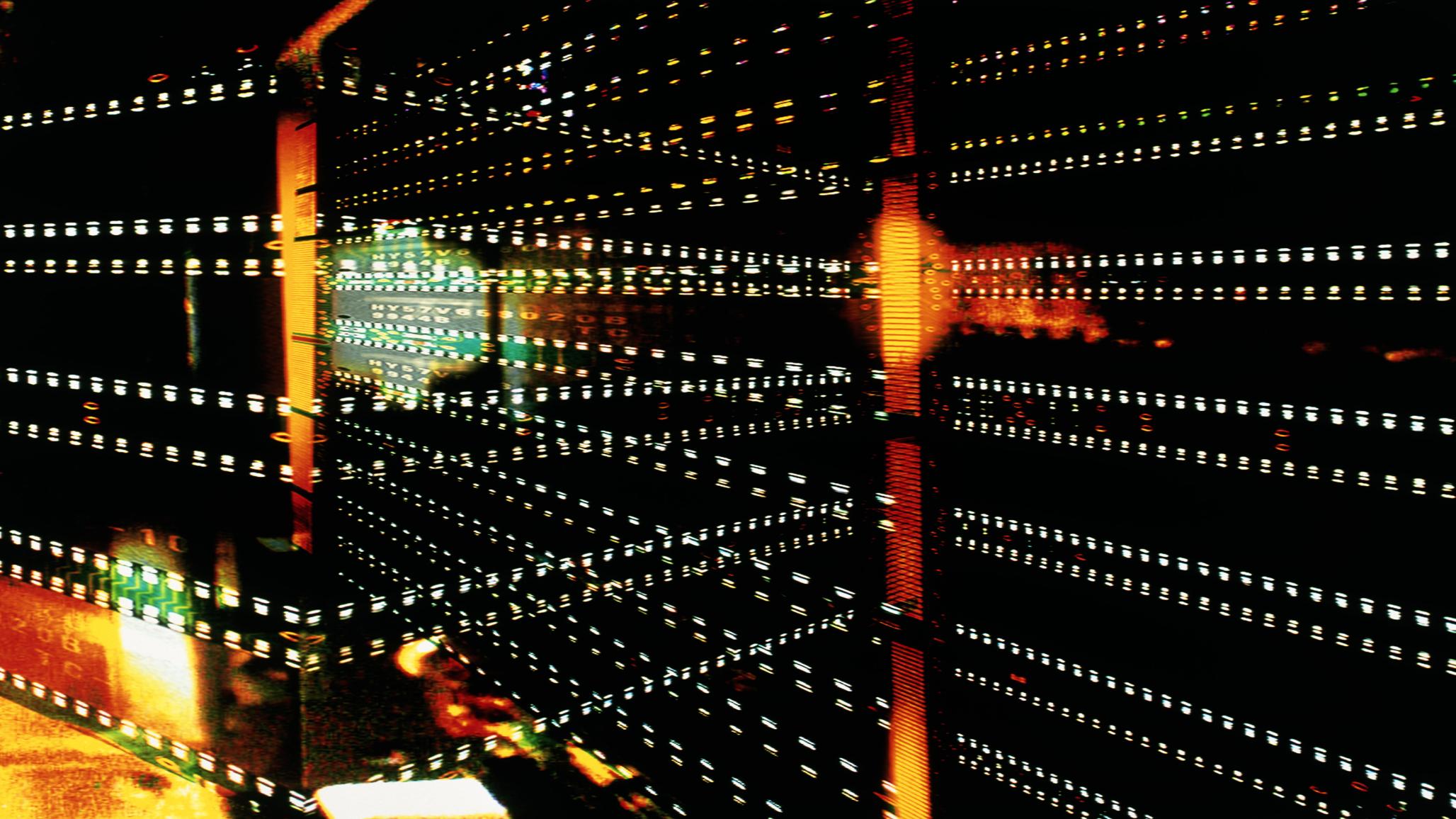 Conceptual computer artwork of data. 
